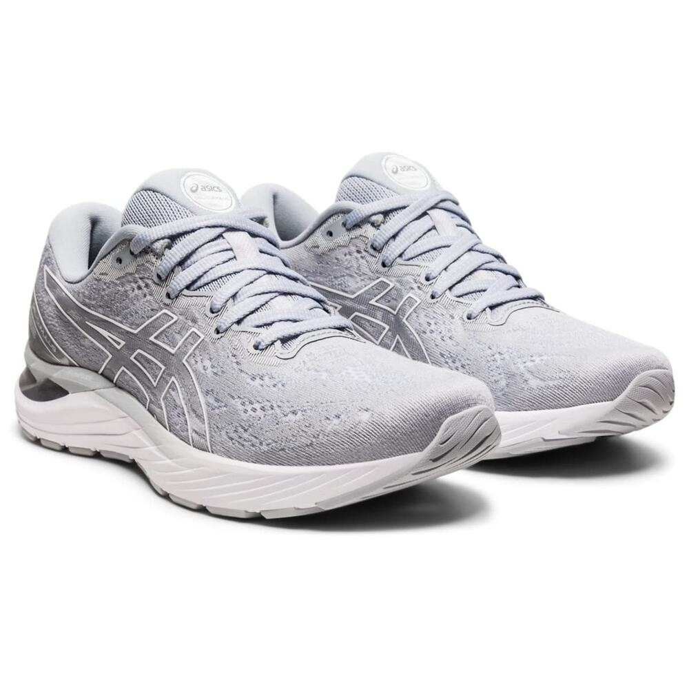 ASICS Women's Gel Cumulus 23 Running Shoes, Piedmont Grey/White 9.5 M